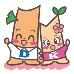 Daiki and Koeda Support Sticker