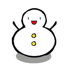 Japanese style snowman~Yukidaruma~
