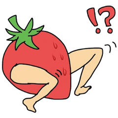 Strange strawberry