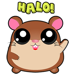 Boola the happy hamster ( indonesian )
