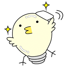 [Chick bulb]