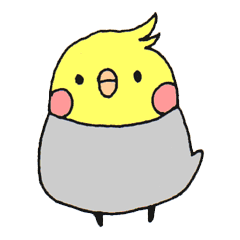 三河弁をしゃべるオカメインコ Line スタンプ Line Store 三河弁をしゃべるオカメインコ Line スタンプ Line Store