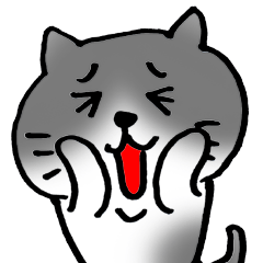 Cute Pussy Cat sticker