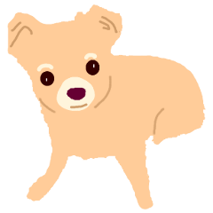 Simple stickers of Chihuahua's COCO