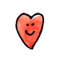 smile-heart sticker