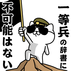"ITTOUHEI"name/Military cat