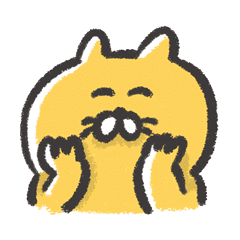 陽気な黄色いねこちゃん Line スタンプ Line Store 陽気な黄色いねこちゃん Line スタンプ Line Store