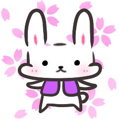 Rabbit Am! Stickers that convey feelings