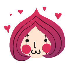 Little red onion girl
