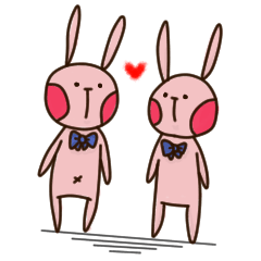 กระต่ายสีชมพู Mimisukepyon