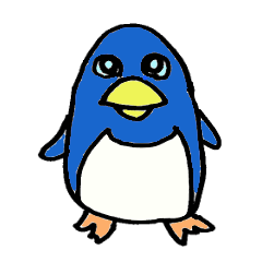 cute penguin sticker