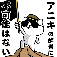 "ANIKI"name/Military cat2