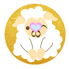 Pretty  kawaii sheep