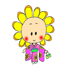 She is a sunflower girl