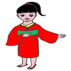 Little girl loves Kimono.(Jp Ver.)