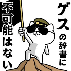 "GESU"name/Military cat