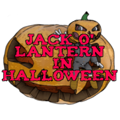 Jack O' Lantern in Halloween