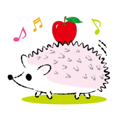 Yurufuwa hedgehog Lilli English version