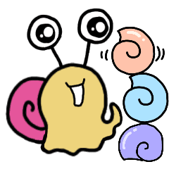 カタツムリ Lineクリエイターズスタンプまとめ Stamplist