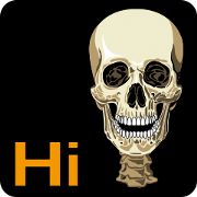 Skull and Bone Sticker
