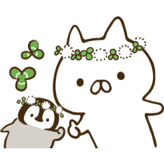 ねこぺん日和 春の日 Line スタンプ Line Store