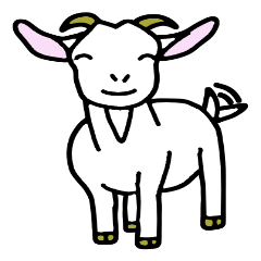 The goat sticker which goatherd makes