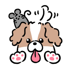 Dog sticker (Cavalier)