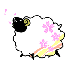 the fluffy sheep