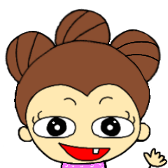 Dango-chan with dumpling hair.3