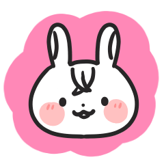 Bangs pretty rabbit