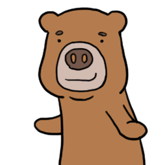 Funny bear "KUMANORI-KUN" 3