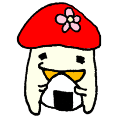 Flower mushroom