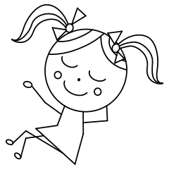 かわいい小さな女の子 Line スタンプ Line Store かわいい小さな女の子 Line スタンプ Line Store