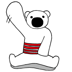 [Bjorn] a stuffed polar bear