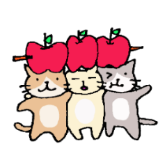 Apple and cats