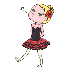Ballet girl Emma