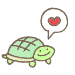 かわいいカメさんのまったりスタンプ Line スタンプ Line Store かわいいカメさんのまったりスタンプ Line スタンプ Line Store