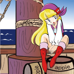 Pirate girl kiki
