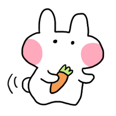 Rabbit Sticker!! – LINE stickers | LINE STORE