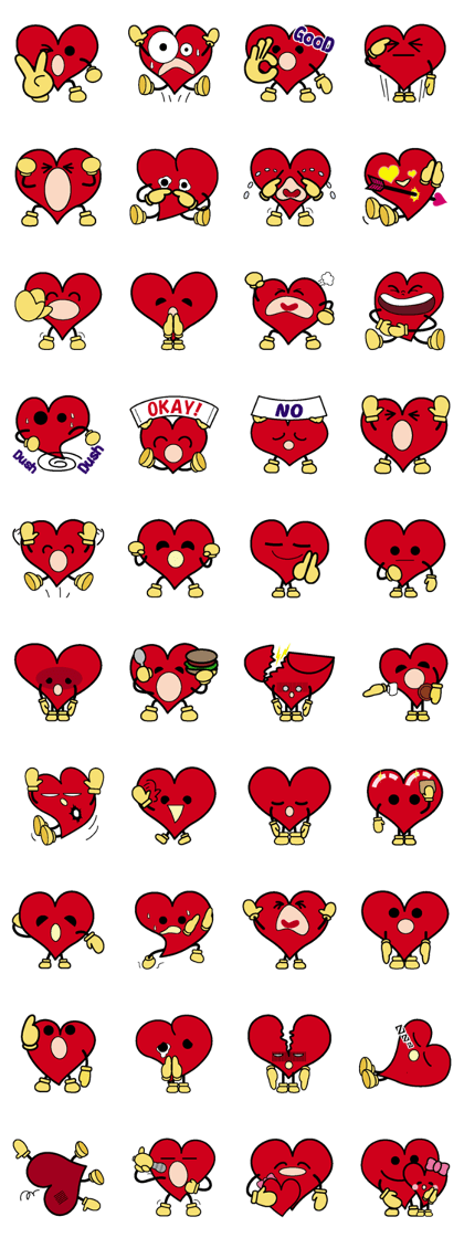 The heart fairy Mr. Adam Sticker The heart fairy Mr. Adam Sticker