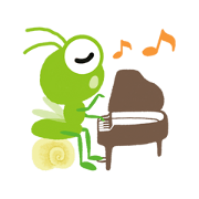 The insect orchestra in the forest The insect orchestra in the forest