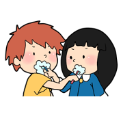 International Coulple Sticker