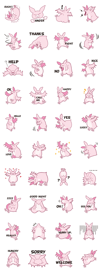 The Bat Boo of the good luck!!