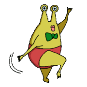 Ota George's wotagei sticker