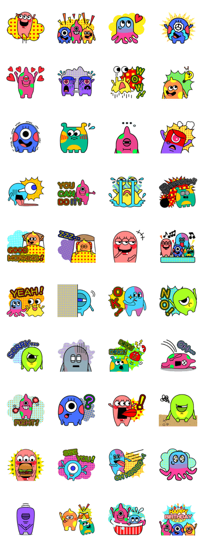 Comic Monsters Comic Monsters