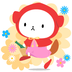 シュールな赤ずきんちゃん Line スタンプ Line Store シュールな赤ずきんちゃん Line スタンプ Line Store