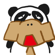 dog and panda dog and panda