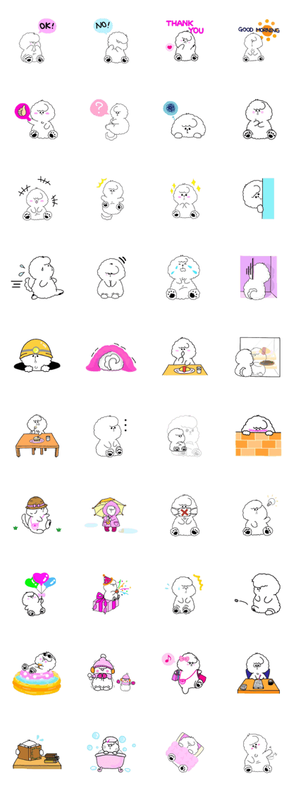 Bichon Frise is fluffy dog. Bichon Frise is fluffy dog.