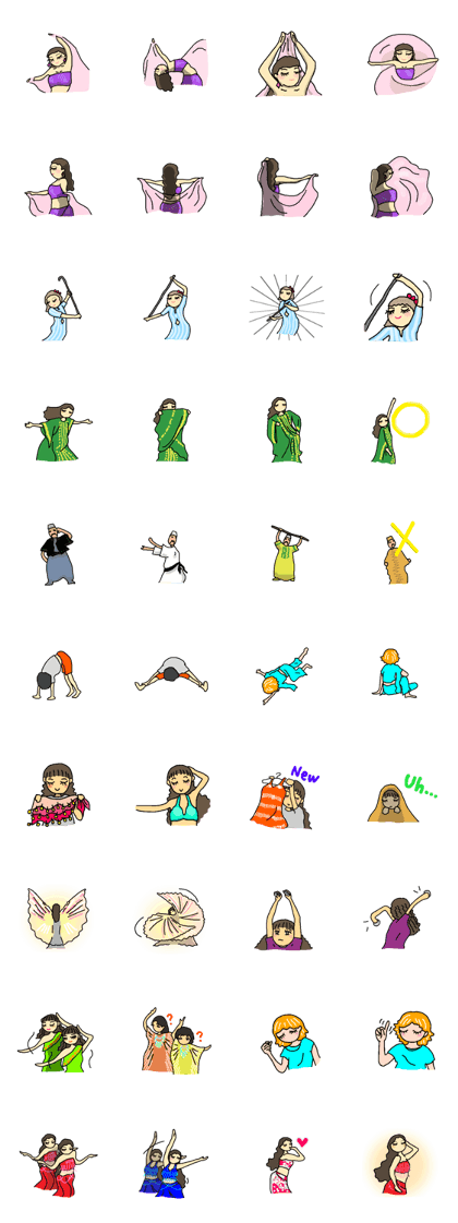 I'd like to learn a belly dance.2 I'd like to learn a belly dance.2