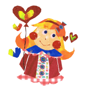 Glitter ribbon-chan Glitter ribbon-chan